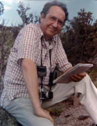 Bill sitting on a rock (c) Su Child